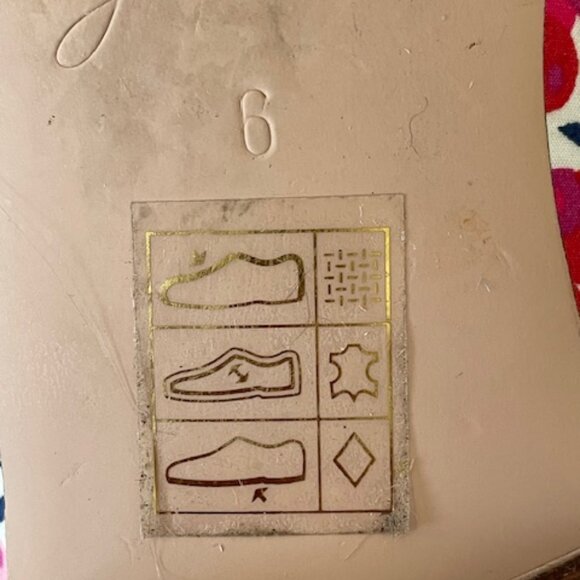 J. CREW Liberty of London Gemma Floral Ballet Flats Sz 6 Red Berry White Pink - Picture 6 of 16